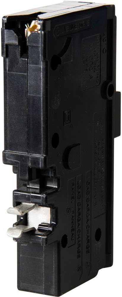 Schneider Electric CHOM115PCAFI Homeline Single Pole 15 Amp Combination Arc Fault Plug-On Circuit Breaker, Black - Image 3