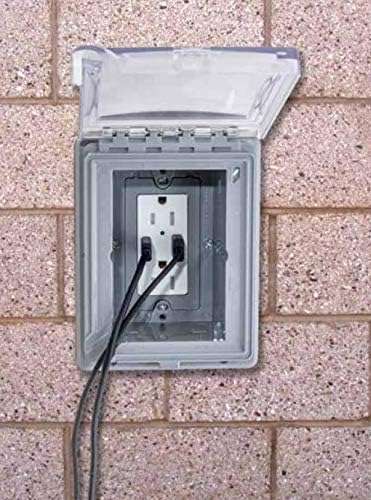 20A/125V Tamper Resistant/Weather Resistant Duplex Receptacle & Type A & C USB Ports, White - Image 3
