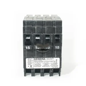Q21515CTNC - Siemens - 15/15/15/15 amp Quad Circuit Breaker